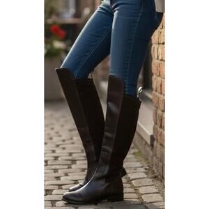 Cole Haan x Nike Women’s Tall Boot Whitley Brown Leather Size 7 B